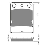 GOLDfren Brake Pads - K5 Off-Road Racing