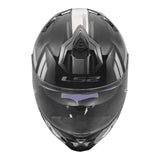 LS2 FF817 Challenger II Nitro Helmet - Black / Grey