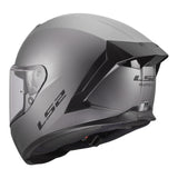 LS2 FF820 Rapid III Solid Helmet - Matte Titanium