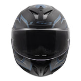LS2 FF820 Rapid III Xtrem Helmet - Black / Blue Petrol