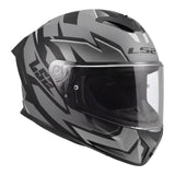 LS2 FF820 Rapid III Xtrem Helmet - Black / Grey
