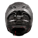 LS2 FF807 Dragon Forged Helmet - Gloss Carbon 06
