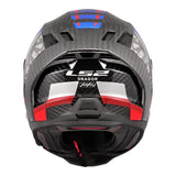 LS2 FF807 Dragon Trax - Blue / Red / Carbon 06