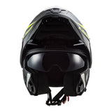 LS2 FF902 Scope Skid Helmet - Black / Hi-Vis Yellow