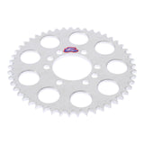 Renthal Rear Sprocket 7075 Alloy T6 Grooved - Silver [Yamaha]