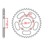 Sprocket Kit Honda CTX200 - 520SO 12/55