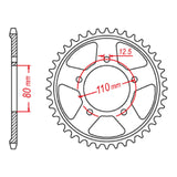 Sprocket Kit Honda CRF1000L Africa Twin '16- (recc) 525ZXW 16/42